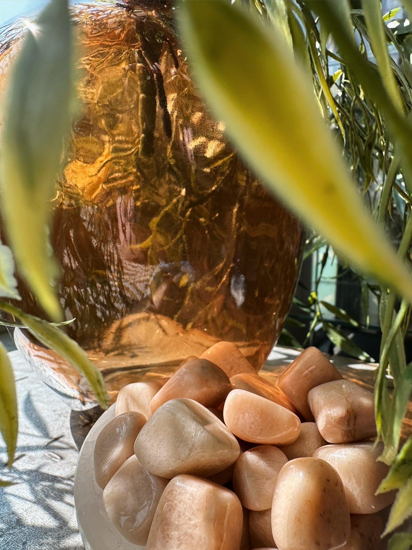 Peach Moonstone