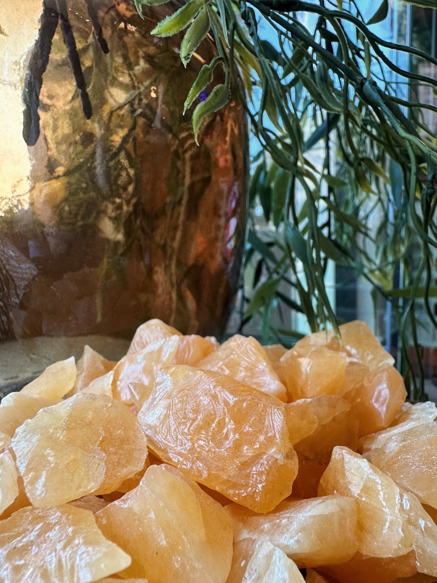 Orange Calcite