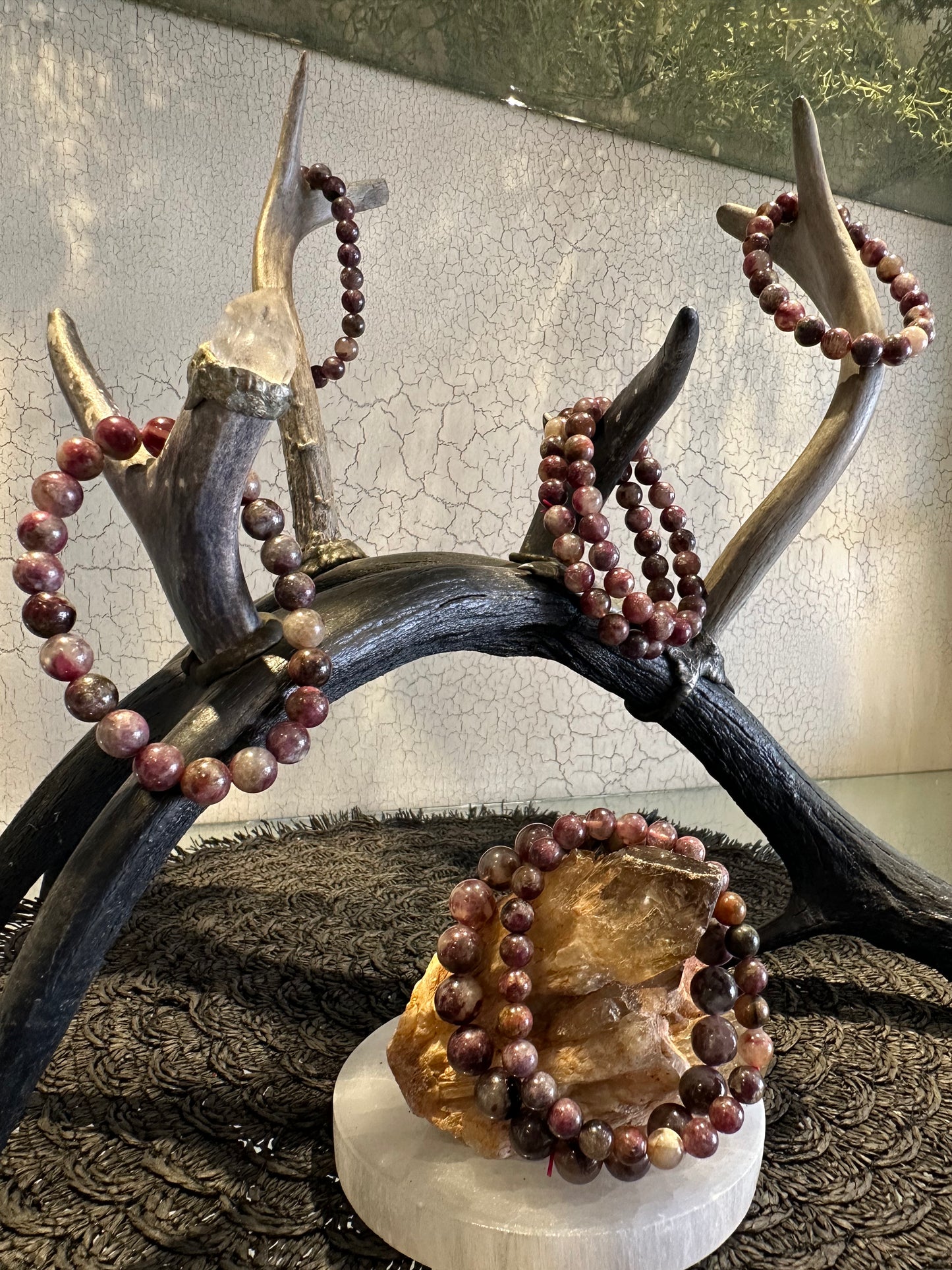Pink Tourmaline Bracelets