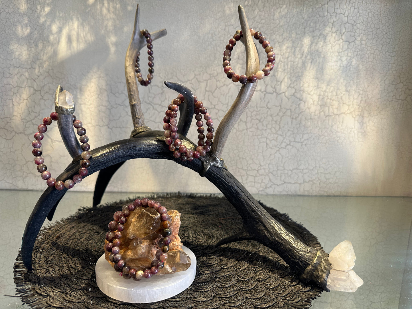 Pink Tourmaline Bracelets