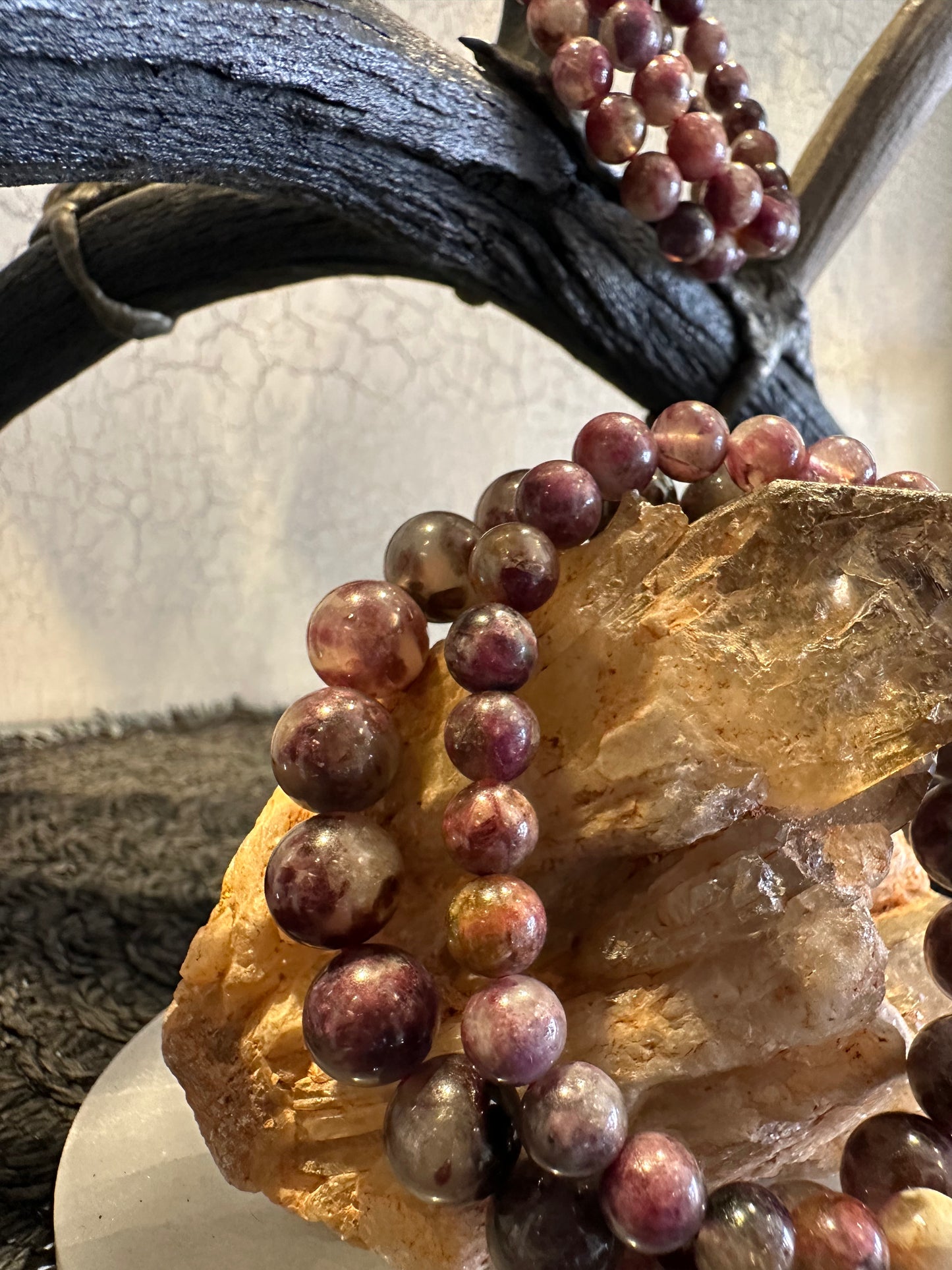 Pink Tourmaline Bracelets