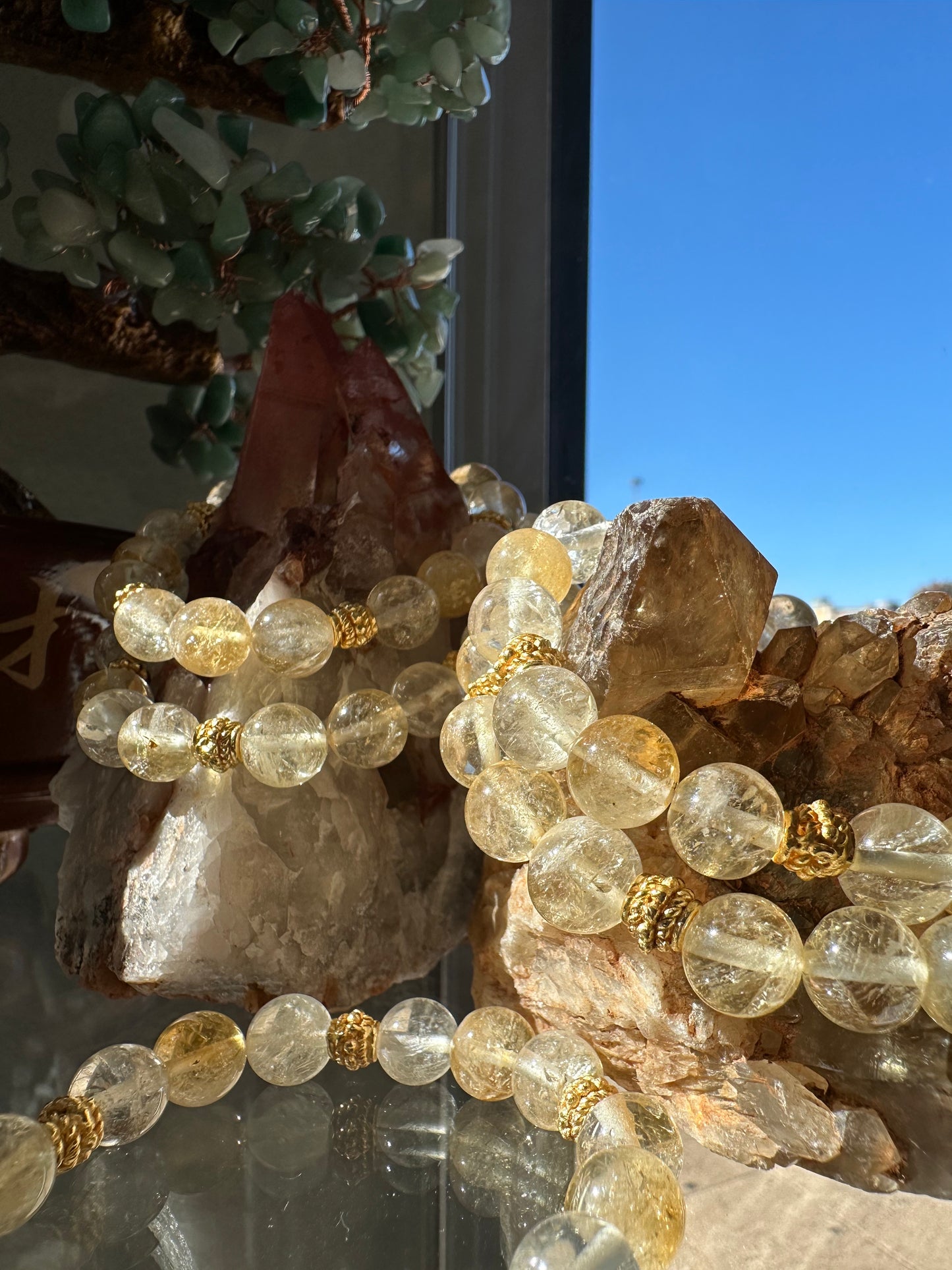 Citrine Bracelets (Heat Treated, High Quality)