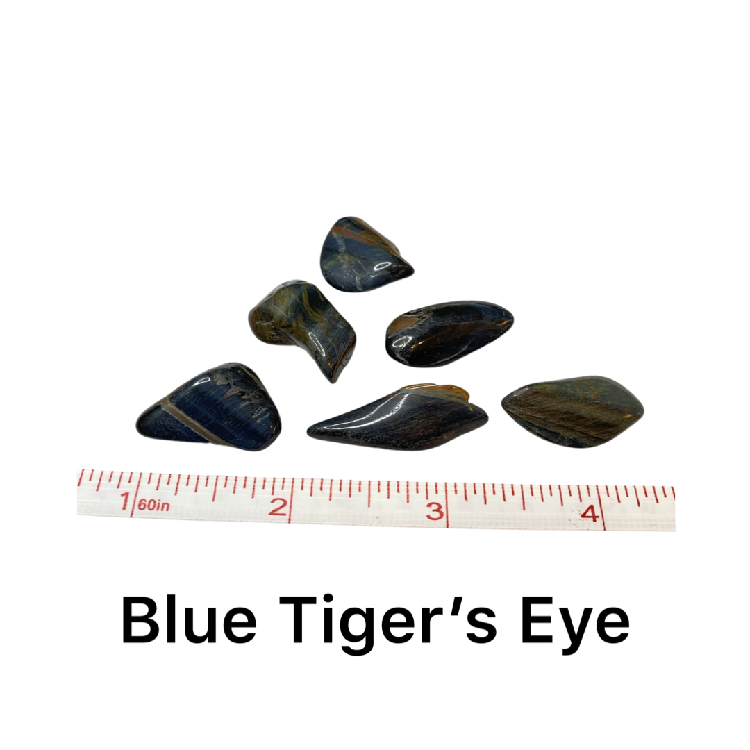 Blue Tiger's Eye - Tumbled