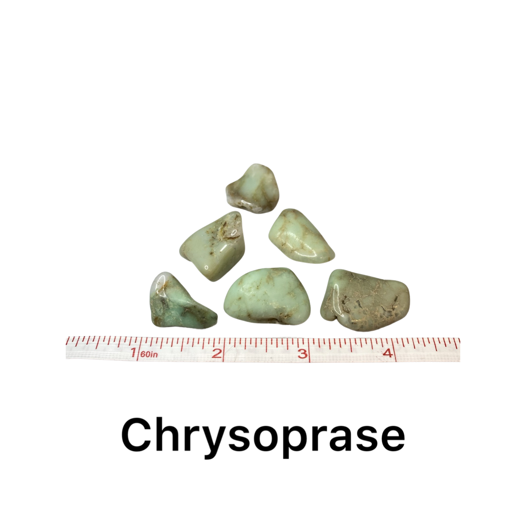 Chrysoprase - Tumbled